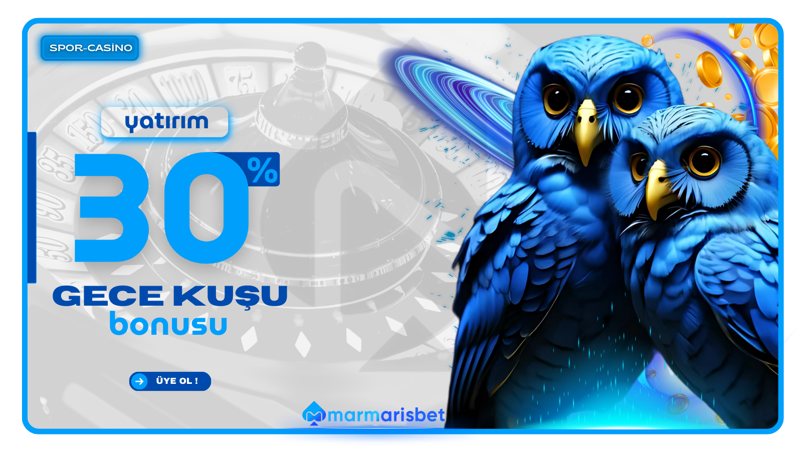 %30 Gece Kuşu Bonusu